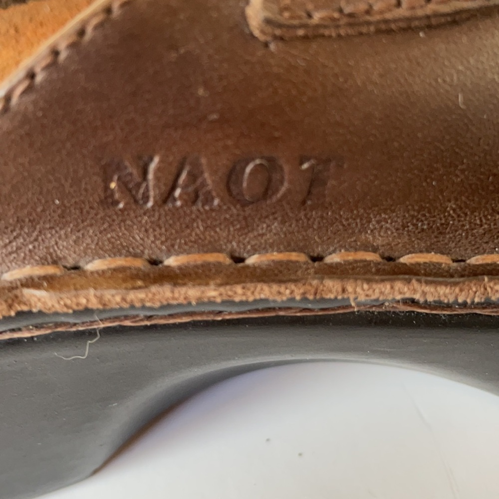 NAOT sz 39 brown leather clog - Picture 9 of 9